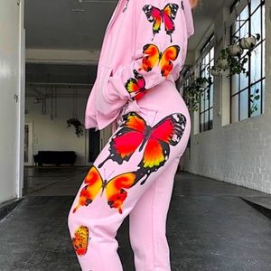 PINK I AM GIA SWEAT SET